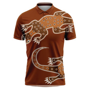 Camiseta de Golf Sublimada para Hombre, 100% Algodón, con Logotipo Personalizado y Etiqueta Privada - Product Image 3