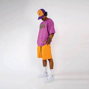 Camiseta gráfica de estilo punk de calle alta: ropa informal de hip hop para hombres de vendedor caliente, lavado a la piedra - Product Image 3