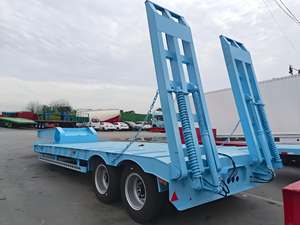 Semirremolque de Acero Azul con Laterales Abatibles, Tres Ejes, para Transporte de Contenedores y Carga a Granel - Product Image 6
