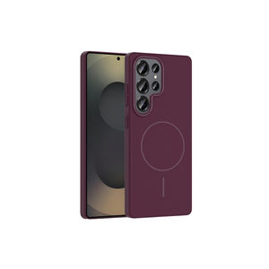 Funda Protectora de TPU y Silicona Compatible con S25 Ultra Plus de la Serie MSRA Ruby Premium, Resistente a Golpes y Arañazos - Product Image 1