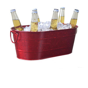 Prix raisonnable utilisation polyvalente seau en métal Durable taille personnalisée et fini avec poignée pour la décoration de la maison qualité d'exportation - Product Image 3