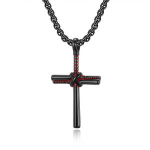 Collar de Moda Personalizado de Acero Inoxidable 316L con Baño de Oro PVD de 14K/18K, Joyería Fina, Collar de Béisbol para Hombre - Product Image 5