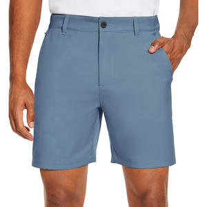 Short de golf respirant pour hommes personnalisé avec options de logo Tissu extensible OEM pour vêtements d'équipe Techniques imprimées au détail - Product Image 1