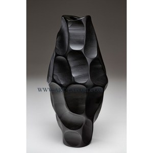 Conception de Vases à Fleurs en Forme de Feuille en Aluminium de Qualité Supérieure Vase à Fleurs de Ferme en Métal Plaqué Or de Grande Qualité d'Indien - Product Image 4