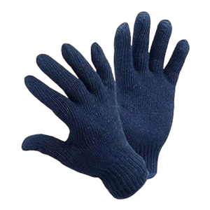 Gant en coton tricoté, bon marché, résistant à l'usure, fil de coton tricoté, gant de protection de travail en vrac - Product Image 6