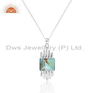 DWS จี้เงินคิงแมนเทอร์คอยส์พร้อมกล่องสร้อยคอโซ่925เงินสเตอร์ลิงทันสมัย - Product Image 3