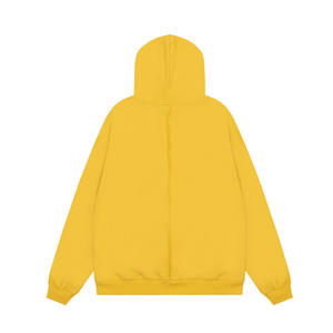 Sweat-shirt à capuche en polaire style américain automne-hiver 2026, pull à capuche doublé, imprimé portrait uni, mode personnalisée - Product Image 6