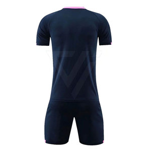 Vente en gros 2025 Prix raisonnable Haute qualité 100% polyester Séchage rapide Respirant Couleurs personnalisées Uniforme de football pour hommes OEM - Product Image 2