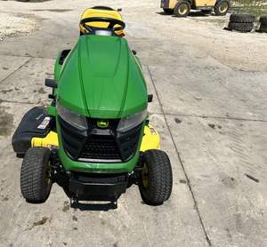 2022 tractor de césped multifuncional John Deer x357 cortacésped de corte Tractor de césped paseo en cortacésped usado John Deer X350 tractor - Product Image 5