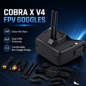 Gafas de Video HD FPV SKYZONE Cobra X V4 V2 con Receptor de Diversidad 5 8G para Dron RC Quadcopter - Product Image 3