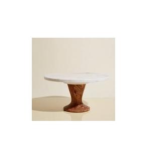 Fabricant en gros, support à gâteau en marbre 100% marbre, de bonne qualité, pour la maison, la cuisine, les fêtes d'anniversaire de bébé - Product Image 4