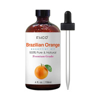 Huiles Végétales Biologiques Personnalisées : Huile Essentielle de Cannelle, Citron et Orange Brésilienne pour Massage Corporel Hydratant