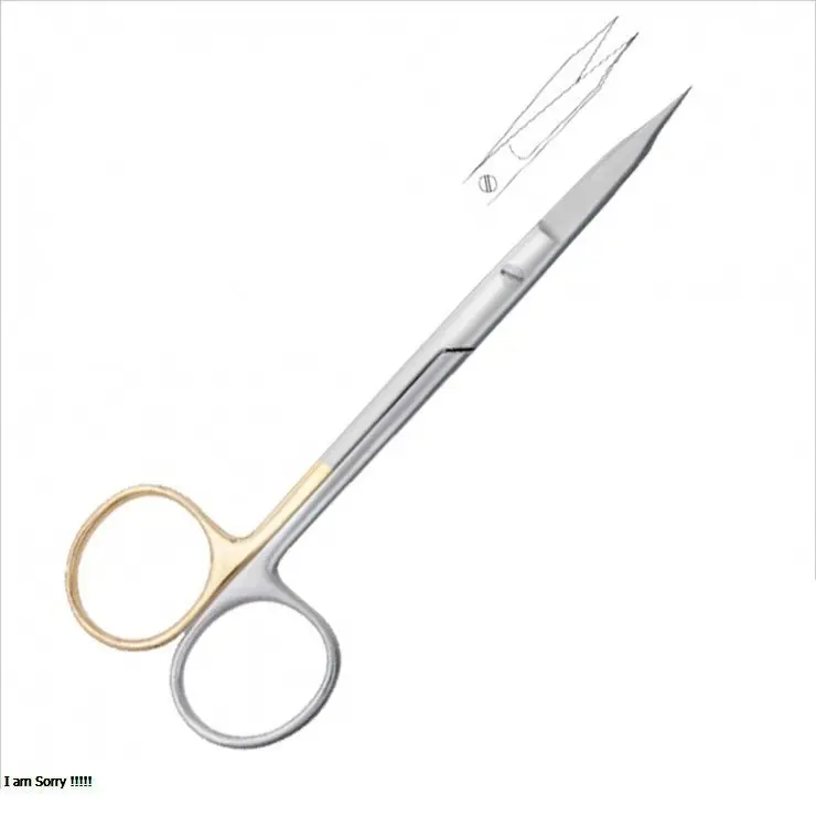 Goldman-Fox ciseaux robustes avec pointe pointue ciseaux dentaires ciseaux médicaux autoclavables