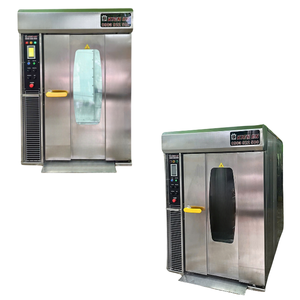 Prêt à expédier 10 plateaux four de boulangerie pour le pain 22Kw/H capacité garantie 1 an four de cuisson four rotatif pour boulangerie fabriqué au Vietnam - Product Image 1