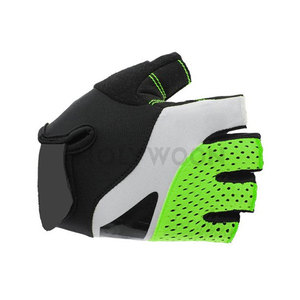 Gants de cyclisme d'hiver en cuir pour hommes, respirants, à demi-doigts, pour vélo de route et VTT - Product Image 4