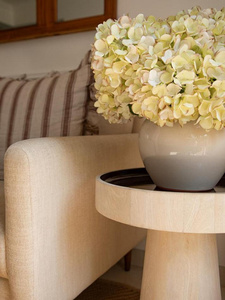 Table à manger moderne en noyer clair, meubles en bois de luxe pour la maison, le restaurant et tabourets et ottomanes contemporains - Product Image 3