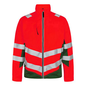 2025 chaqueta de seguridad con cremallera de alta calidad personalizada con bolsillos para herramientas ropa de trabajo para trabajadores con diseño de logotipo personalizado - Product Image 3