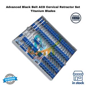 Retractor Cervical ACD Premium Black Belt, Juego de Retractores Espinales con Hojas de Acero Inoxidable, Calidad Alemana Certificada ISO, Reutilizable |   OldMed - Product Image 6