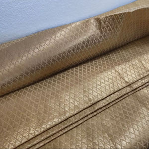 Tissu de soie brocart de luxe pour vêtements, robes et décoration intérieure, tissu de soie brocart en gros, texture riche, motifs vibrants - Product Image 1