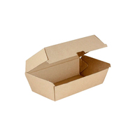 Boîte de nourriture en carton ondulé personnalisable Grand conteneur d'emballage de collations pour biscuits Boulangerie Burger Traiteur et boîtes d'exportation de chips