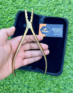 Profesional 24K chapado en oro de grado quirúrgico de acero inoxidable microperlas extensión de cabello alicates herramienta de extensión de cabello - Product Image 2