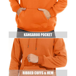 Sudaderas con capucha para hombre de alta calidad Última moda Estilo callejero Sudaderas con capucha y sudadera para hombre lisas con logotipo personalizado Sudaderas con capucha impresas para hombre - Product Image 6