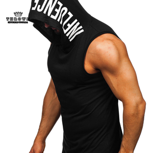 3D เสื้อกล้ามผู้ชายสไตล์สตรีทเสื้อแขนกุดแบบตัดมีฮู้ดสำหรับใส่ออกกำลังกายในฤดูร้อนเสื้อผ้าแนวสตรีท - Product Image 3