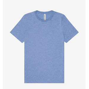 Camiseta de ajuste relajado de tres mezclas para mujer, diseña tu propia camiseta Bella Canvas para hombre, camisetas cortas suaves al tacto - Product Image 3