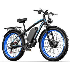 Bicicleta eléctrica de pasajeros EBYCCOS 24" C5PRO Peak 6000W más vendida, con motores duales de 52V 32AH - Product Image 2
