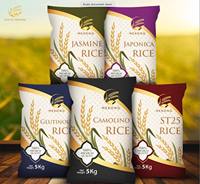 Riz blanc Calrose à grains moyens, 5% de brisures, texture ferme, 100% pur, durée de conservation de 2 ans, séché par procédé AD, Vietnam, Riz du Mékong du Sud, Dernière récolte