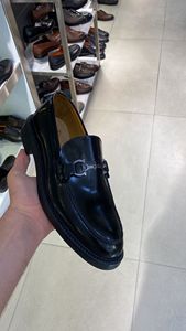 Zapatos cómodos para todo el día para hombre, cuero de vaca real, forro suave de apoyo, cierre con cordones, transpirables, ligeros para la carrera de oficina - Product Image 6