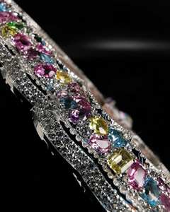 Bijoux pendentif en diamant brillant pour femmes collier de mode adapté au festival de fête de mariage et au but de cadeau - Product Image 3