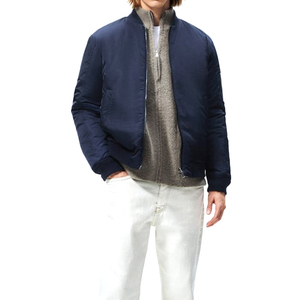2023 personnalisé hommes toile Bomber veste col montant surdimensionné et réversible pour l'hiver vêtements pour adultes - Product Image 3