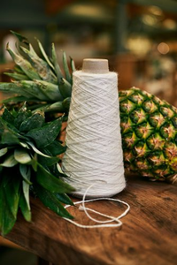 Handcrafted Organic Pineapple Combed <b>Yarn</b> Luxury Natural Fiber for Knitting Made in Vietnam - Product Image 6