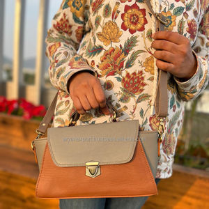 Nuevo bolso cruzado de cuero reciclado occidental, bolso multicolor superventas, bolso de hombro multicolor único y elegante para mujer - Product Image 2