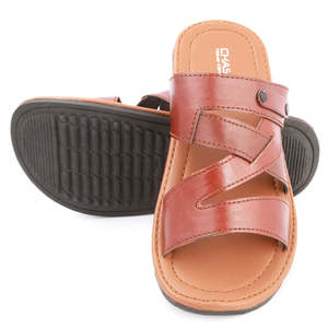 รองเท้าแตะลำลองผู้ชาย (S-7071) - สีมัสตาร์ด - Product Image 6