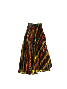 กระโปรงยาวผ้าโพลีเอสเตอร์เนื้อนุ่มสำหรับผู้หญิงเสื้อผ้ามือสองสไตล์ทันสมัย - Product Image 5