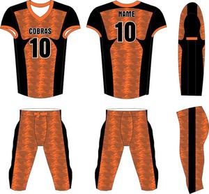 High Quality Custom Made American <b>Football</b> Uniform Sublimation Short Sleeve Anti-UV New Design - Product Image 2