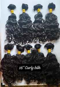 ผมต่อแบบอินเดียเป็นลอน100% จากผมมนุษย์จำนวนมาก - Product Image 3