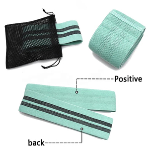 Elastic Waist Hip Loop Booty Latex <b>Resistance</b> <b>Bands</b> Set Thigh Hip Training Fitness Durable High Quality Exercise Workout <b>Bands</b> - Product Image 3