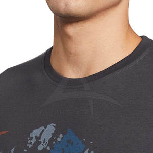 เสื้อยืดคอกลมแบบซับลิเมชั่นขายส่ง พิมพ์โลโก้ตามสั่ง ระบายอากาศได้ดี เป็นมิตรกับสิ่งแวดล้อม เสื้อแขนสั้นผู้ชาย สีพื้น คุณภาพสูง - Product Image 4