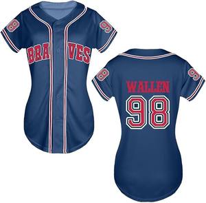 Camiseta de béisbol con estampado de sublimación, camiseta atlética ligera de secado rápido con números y logotipos personalizados, ideal para ligas y escuelas - Product Image 6