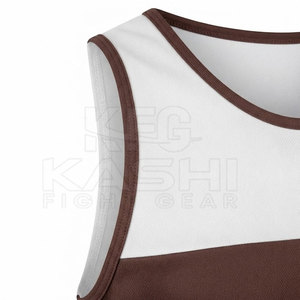 Ensemble de combinaison de boxe personnalisée à faible MOQ pour hommes - Léger et respirant en polyester/nylon pour l'entraînement de boxe et la pratique en salle de sport - Product Image 4