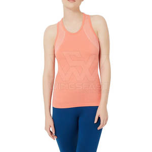 Camiseta sin mangas transpirable para mujeres adultas de etiqueta privada en venta al por mayor, camiseta sin mangas para mujeres de gimnasio más vendida - Product Image 1