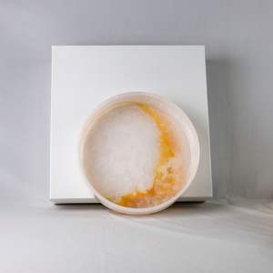 CASUAL EMEANS Friendly Modern Fancy Round Big Size Resin <b>Fruit</b> and Salad Bowls with Top Quality Handmade Serving Bowls Multi - Product Image 1