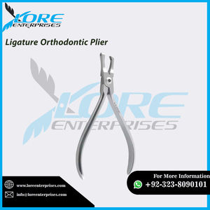 Alicates de Ortodoncia de Acero Inoxidable Dorado, Herramienta Manual para Ligaduras, Instrumentos Quirúrgicos Dentales Disponibles al por Mayor - Product Image 6