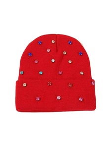 หมวกบีนนี่ประดับเพชรเทียมแบบยูนิเซ็กซ์ รุ่นใหม่ปี 2025 สำหรับฤดูหนาว อุ่นสบาย แฟชั่นทันสมัย รับผลิตตามสั่ง ขายส่ง - Product Image 4