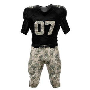 Fabricant OEM ODM de maillots et pantalons rembourrés de football américain personnalisés à 12 panneaux - Product Image 1