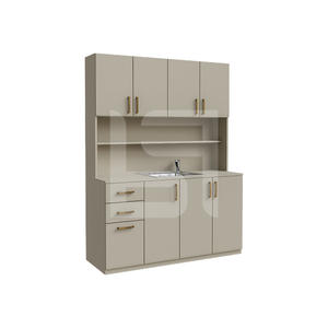 Muebles de Laboratorio Personalizados: Gabinete de Estación de Trabajo con Barra de Color y Estantes de Almacenamiento | Directo de Fábrica OEM ODM - Product Image 4