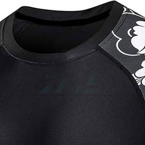 เสื้อรัดรูปแขนยาวสำหรับผู้ชายเสื้อสำหรับใส่ได้ทั้งชายและหญิงระบายอากาศได้ดีแห้งเร็วแบบสั่งตัด - Product Image 3